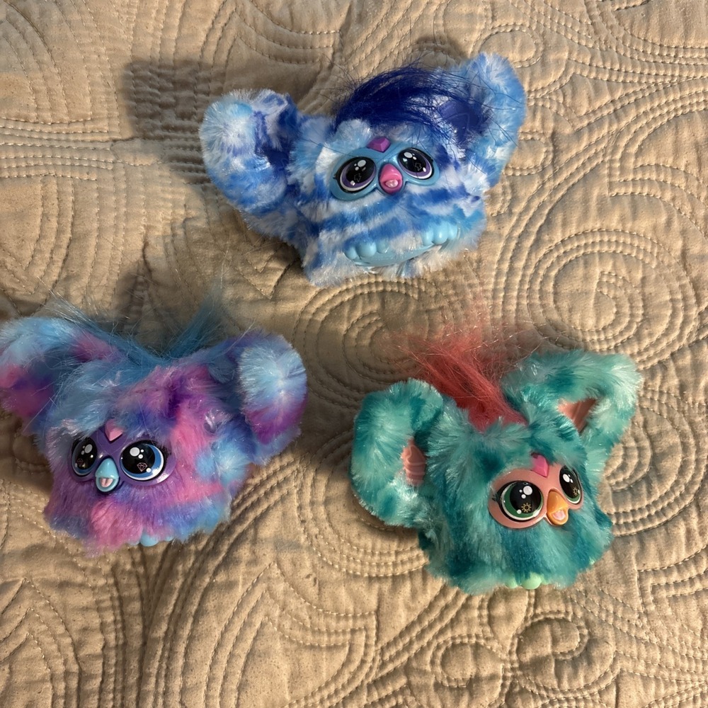 3 2023 Hasbro FURBY Interactive Furby Babys Tested All Work